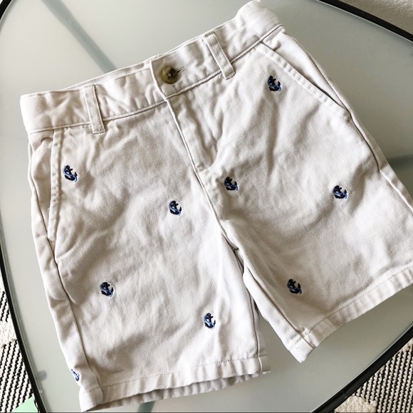 Janie and Jack Other - Janie and Jack | Boys Embroidered Anchor Shorts